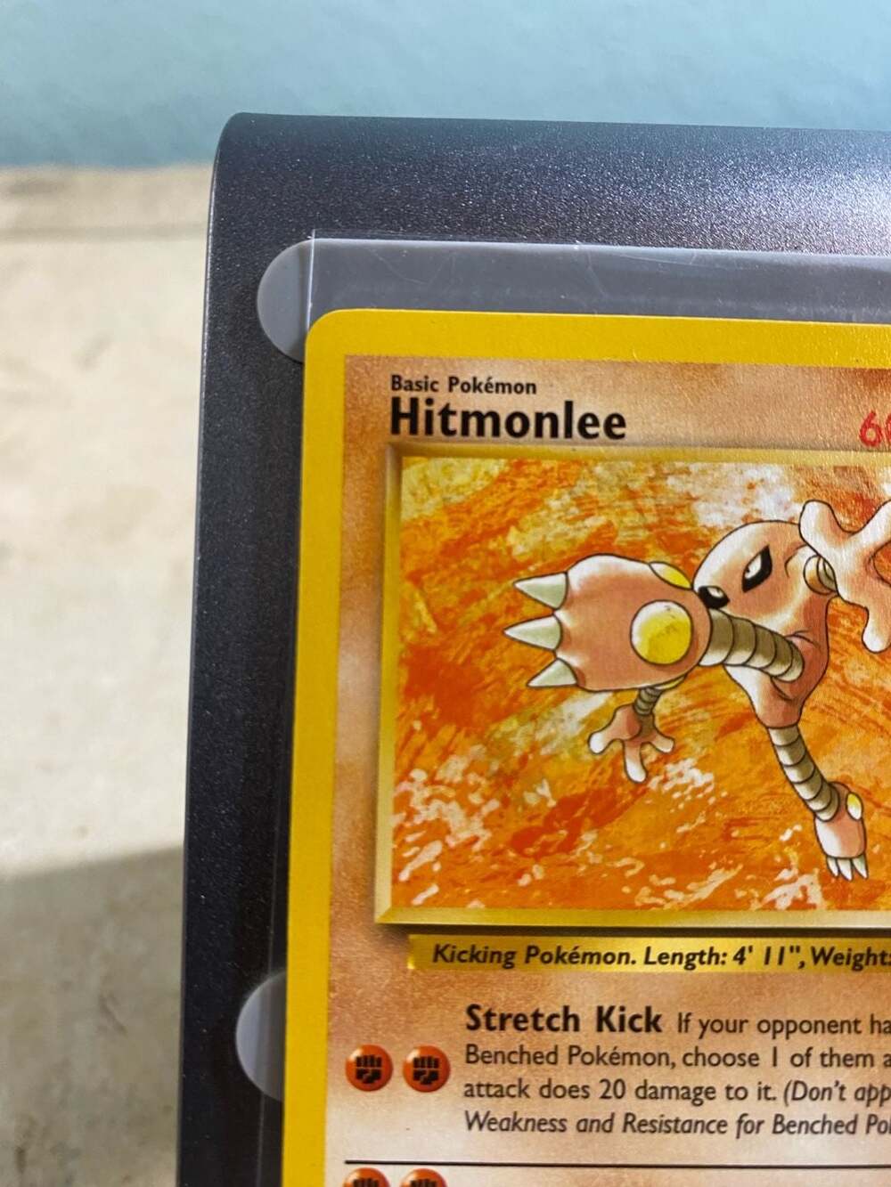 1999 Pokemon Fossil Set Hitmonlee Holo 22/62 - Picture 5 of 11